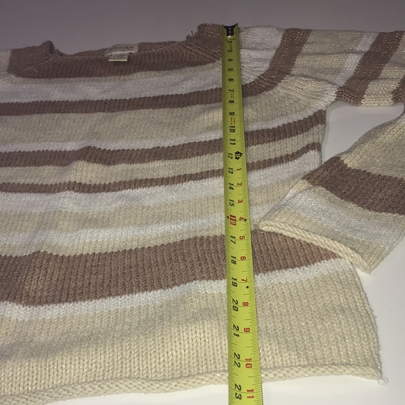 St John’s Bay sweater Size XL Browns and Tans Square Neck - Picture 7 of 11
